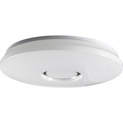 112,95 € Free Shipping | Indoor ceiling light Round Shape 55×55 cm. LED Living room, dining room and lobby. Modern Style. Acrylic. White Color
