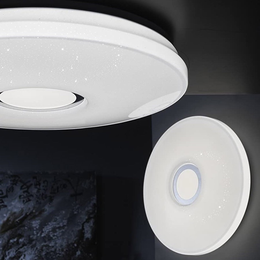 106,95 € Envoi gratuit | Plafonnier intérieur 55×55 cm. LED Acrylique. Couleur blanc
