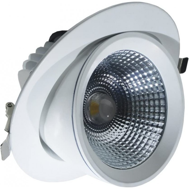 114,95 € Spedizione Gratuita | Illuminazione da incasso 20W 21×21 cm. Faretto a led Alluminio. Colore bianca