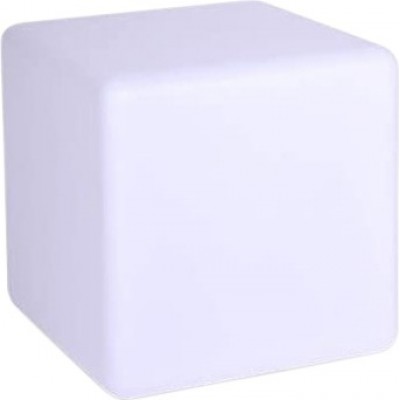 Мебель с подсветкой 1W LED Кубический Форма 21×19 cm. Гостинная, спальная комната и лобби. Современный Стиль. Полиэтилен. Белый Цвет