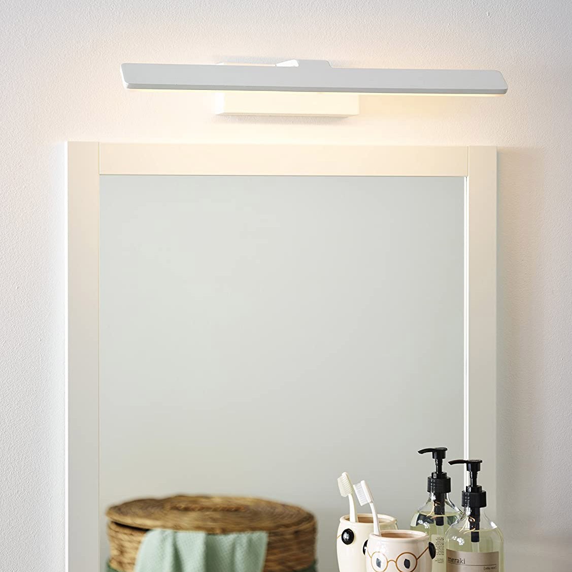 125,95 € Free Shipping | Indoor wall light 8W 47×17 cm. LED Acrylic and aluminum. White Color