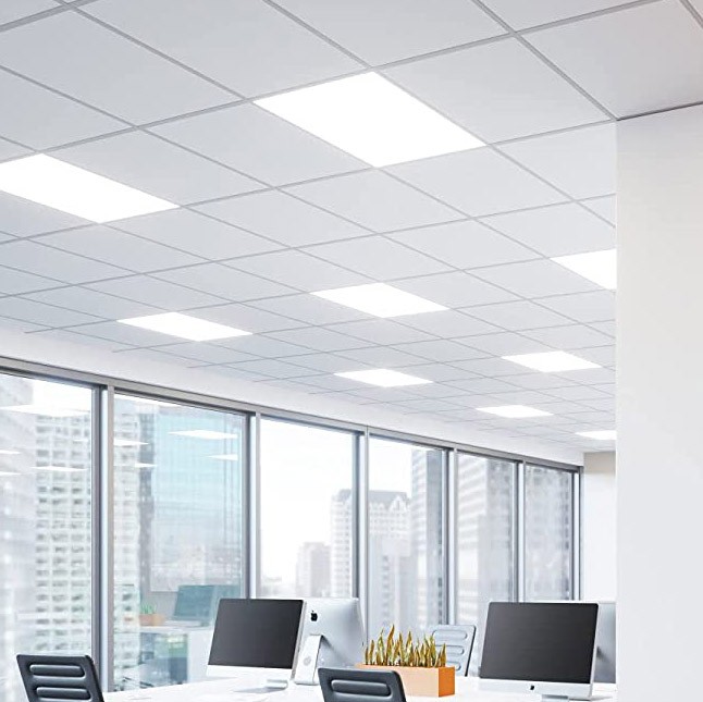 123,95 € Envio grátis | Painel de LED 40W LED 62×62 cm. LED embutido Alumínio. Cor branco