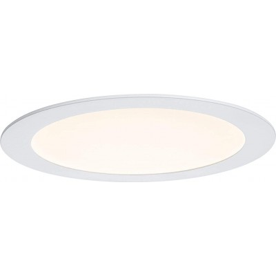 111,95 € Free Shipping | Indoor ceiling light 18W Ø 22 cm. Control with Smartphone APP Aluminum and pmma. White Color