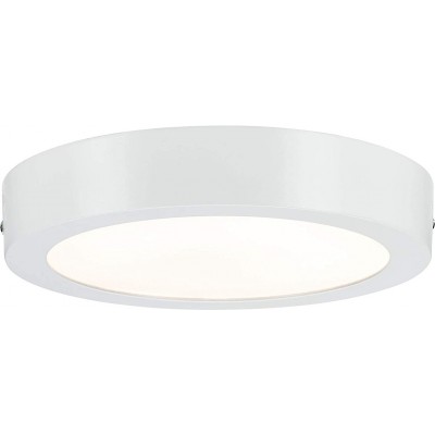 103,95 € Free Shipping | Indoor ceiling light 13W Round Shape Ø 22 cm. LED Dining room, bedroom and lobby. PMMA. White Color