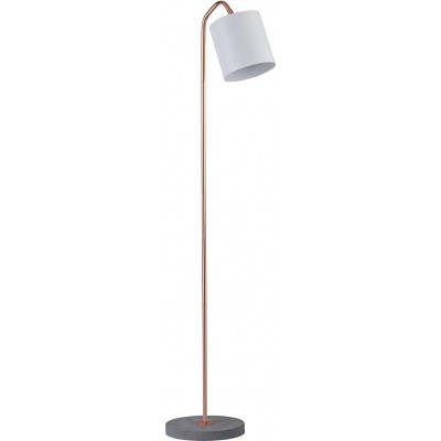 129,95 € Spedizione Gratuita | Lampada da pavimento 20W 137×25 cm. Metallo e calcestruzzo. Colore bianca