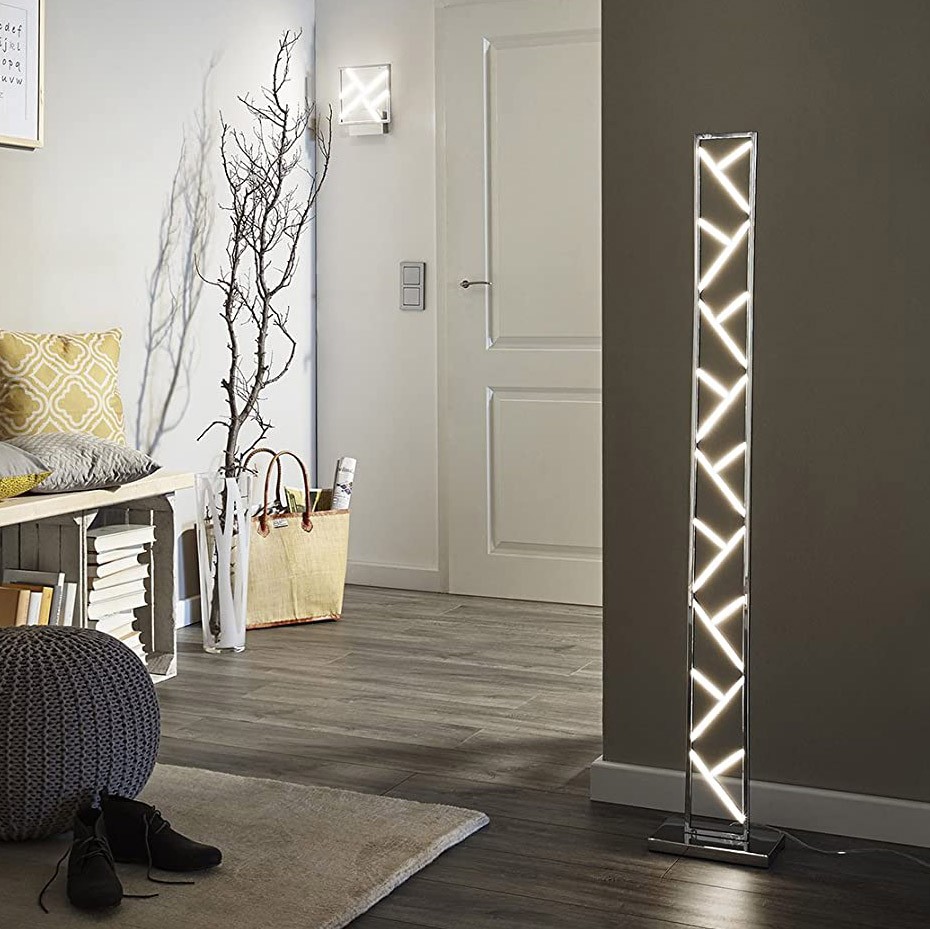 86,95 € Spedizione Gratuita | Lampada da parete per interni 9W 24×20 cm. Pmma e metallo. Colore argento