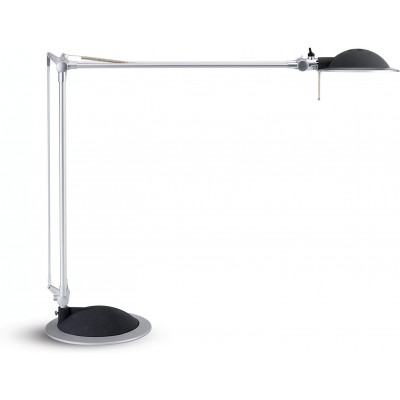 107,95 € Free Shipping | Desk lamp 11W 50×28 cm. Articulable Aluminum. Silver Color