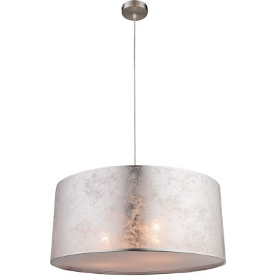 117,95 € Free Shipping | Hanging lamp 60W 140×53 cm. Pmma. Silver Color