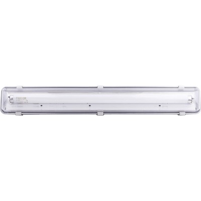 67,95 € Envoi gratuit | Lampe d'extérieur 158×10 cm. Acier et aluminium. Couleur blanc