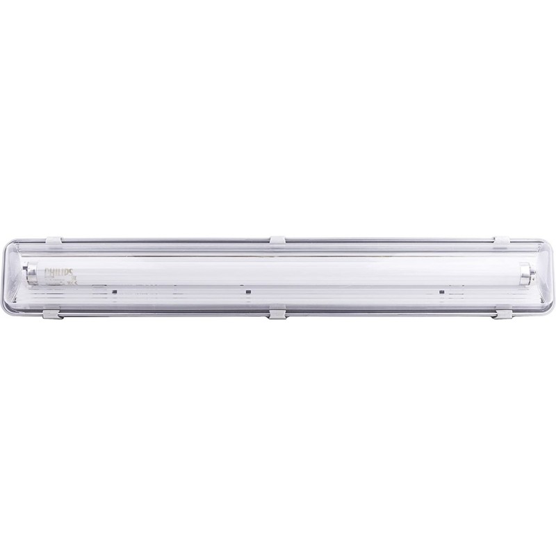 67,95 € Envoi gratuit | Lampe d'extérieur 158×10 cm. Acier et aluminium. Couleur blanc