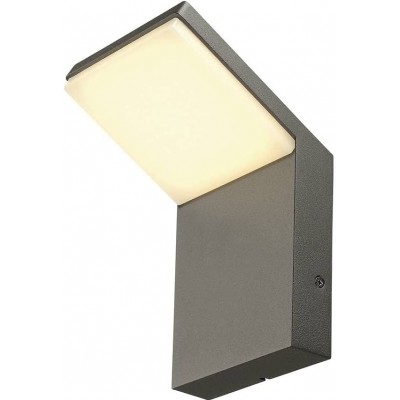 93,95 € Spedizione Gratuita | Applique da esterno 9W Forma Quadrata 17×11 cm. LED Terrazza, giardino e spazio pubblico. Stile moderno. Alluminio. Colore antracite