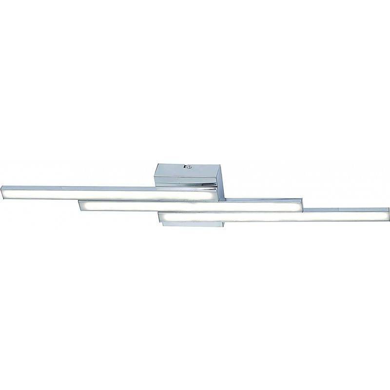 89,95 € Kostenloser Versand | Deckenlampe 4W Erweiterte Gestalten 70×11 cm. 3 LED-Lichtpunkte Wohnzimmer, esszimmer und schlafzimmer. Modern Stil. Acryl. Grau Farbe