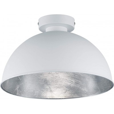 Ceiling lamp Reality 60W Spherical Shape 31×31 cm. Living room. Metal casting. Silver Color