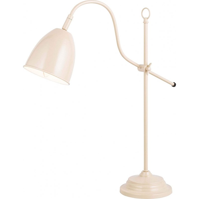 79,95 € Free Shipping | Desk lamp 40W 20×20 cm. Metal casting. Brown Color