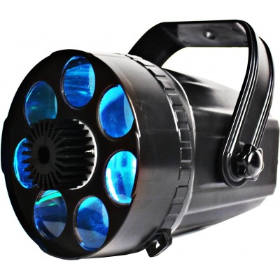 Innenscheinwerfer 19×17 cm. LED Pmma und metall. Schwarz Farbe