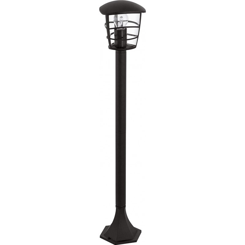 65,95 € Envio grátis | Farol luminoso Eglo 60W 94×17 cm. Projeto abajur Aço e alumínio. Cor preto