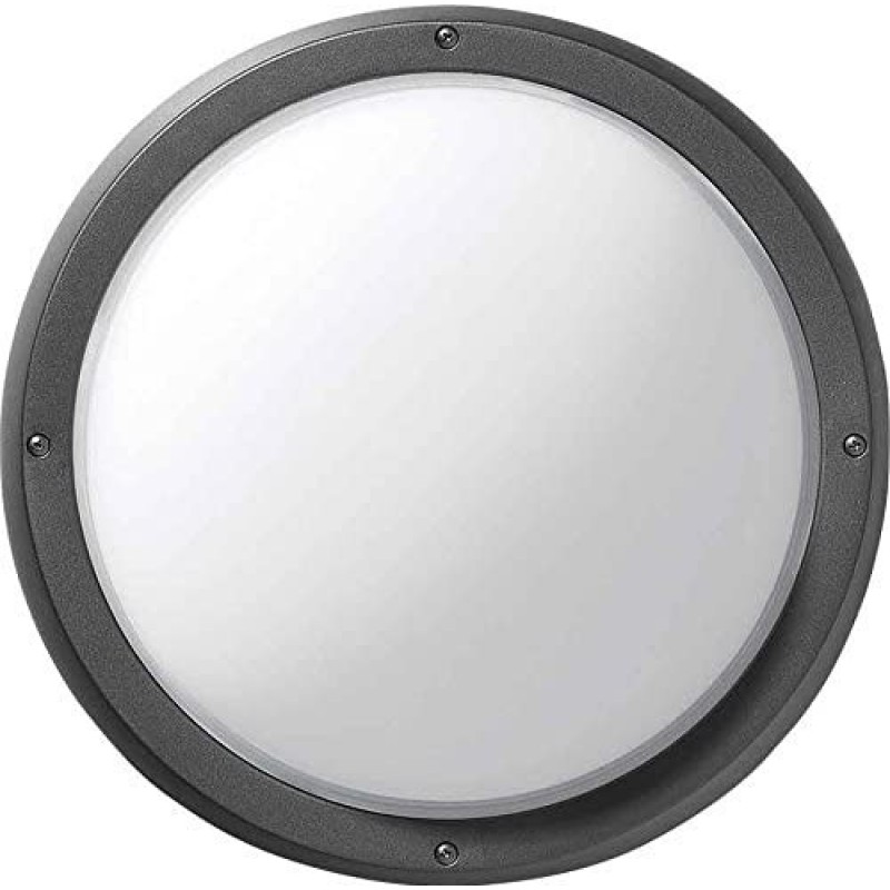82,95 € Free Shipping | Indoor wall light 75W Round Shape 30×30 cm. Living room, bedroom and lobby. Black Color
