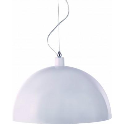 Hanging lamp 40W Spherical Shape 52×50 cm. Living room, dining room and lobby. Metal casting. White Color
