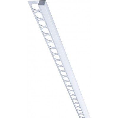 62,95 € Envío gratis | Accesorios de iluminación 100 cm. 1 metro. Perfil LED con difusor Aluminio. Color blanco