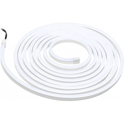 73,95 € Free Shipping | LED strip and hose 20W LED 500 cm. 5 meters. LED Strip Coil-Reel Pmma. White Color