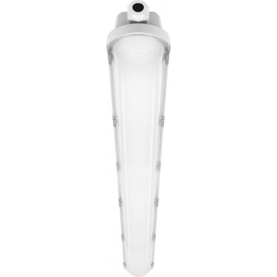 88,95 € Envoi gratuit | Lampe d'extérieur 18W 120×8 cm. Polycarbonate. Couleur blanc