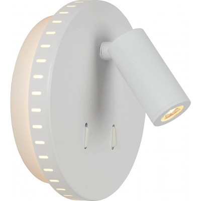 125,95 € Envoi gratuit | Projecteur d'intérieur 6W 14×14 cm. Métal. Couleur blanc