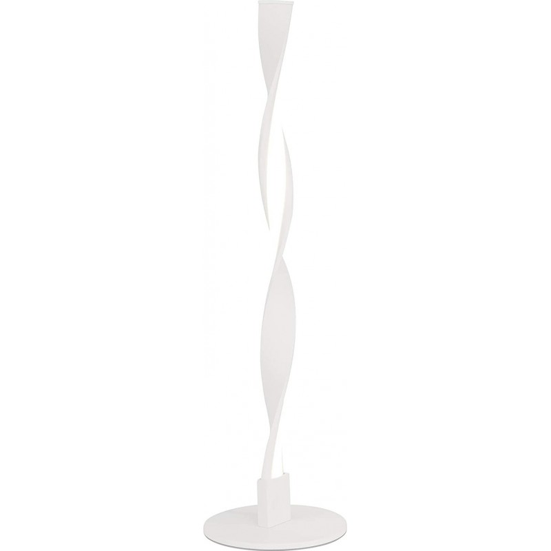 144,95 € Envío gratis | Lámpara de sobremesa 9W Forma Alargada 55×15 cm. Salón, comedor y vestíbulo. Estilo moderno. Aluminio. Color blanco
