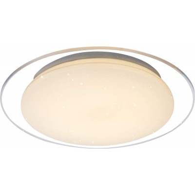 Indoor ceiling light Round Shape 33×33 cm. Living room, dining room and bedroom. Modern Style. White Color