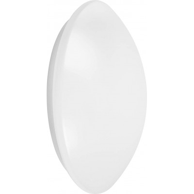 屋内ウォールライト 24W 球状 形状 40×40 cm. センサー付きLED リビングルーム, ダイニングルーム そして ベッドルーム. 鋼. 白い カラー