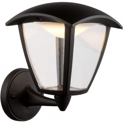 71,95 € Free Shipping | Outdoor wall light 45×45 cm. Terrace, garden and public space. Modern Style. Aluminum. Black Color