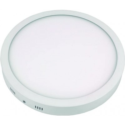 室内顶灯 30W 圆形的 形状 Ø 30 cm. 客厅, 饭厅 和 卧室. 水晶. 白色的 颜色