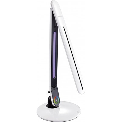 Desk lamp 10W Extended Shape 47×20 cm. Articulable LED Dining room, bedroom and lobby. White Color