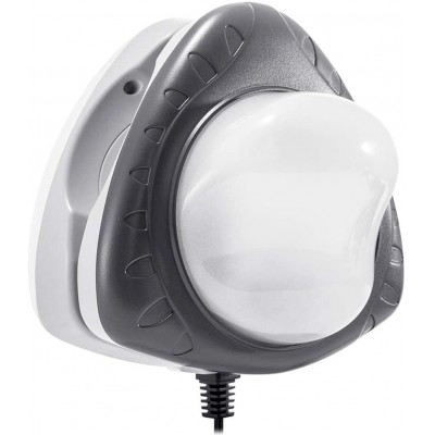 96,95 € Envío gratis | Iluminación acuática LED magnético con 5 colores Piscina. Color gris