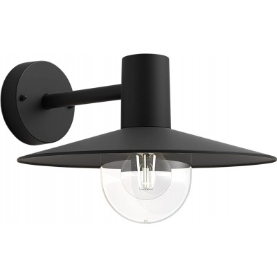 Outdoor wall light Philips 42W Conical Shape 34×30 cm. Lobby. Aluminum, PMMA and Metal casting. Black Color