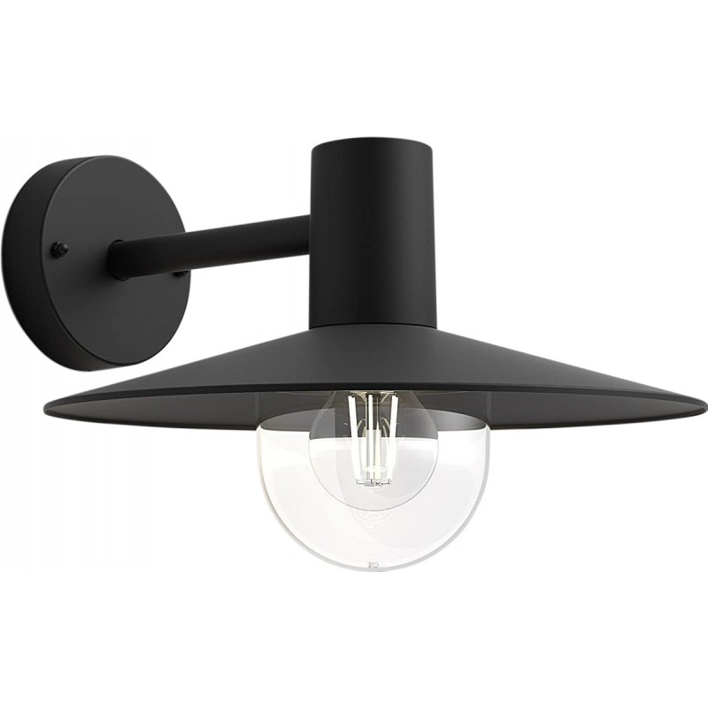 67,95 € Envoi gratuit | Applique murale d'extérieur Philips 42W 34×30 cm. Aluminium, pmma et métal. Couleur noir