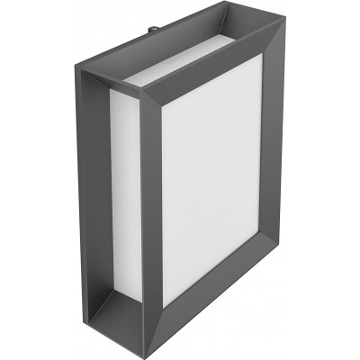 67,95 € Free Shipping | Outdoor wall light Philips 6W 27×21 cm. Metal casting. Anthracite Color