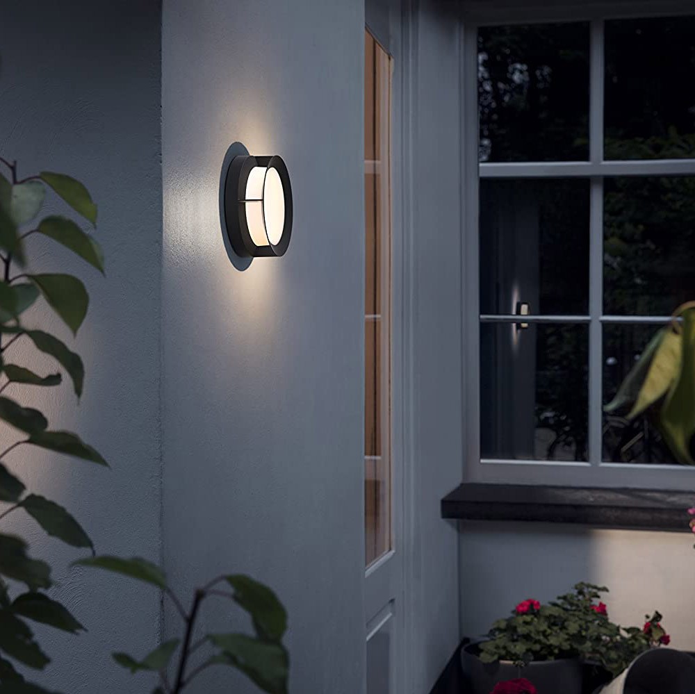 71,95 € Envio grátis | Luz de parede interna Philips 12W 74×19 cm. LED Alumínio e metais. Cor preto