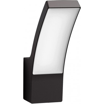 83,95 € Free Shipping | Outdoor wall light Philips 12W Rectangular Shape 24×16 cm. LED Terrace, garden and public space. Modern Style. Stainless steel. Anthracite Color