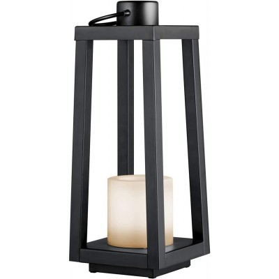 69,95 € Free Shipping | Outdoor lamp Reality 1W Rectangular Shape 42×16 cm. Terrace, garden and public space. Metal casting. Black Color