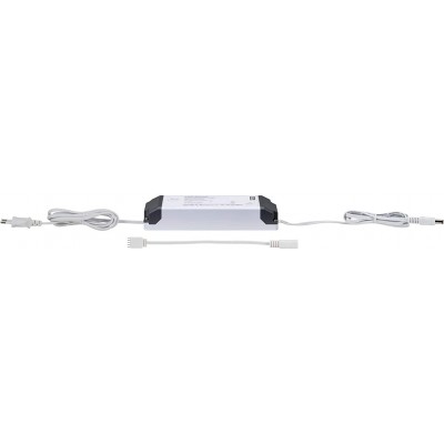 Accesorios de iluminación 60W Forma Rectangular 18×6 cm. Fuente de alimentación LED Salón, comedor y dormitorio. Estilo moderno. PMMA. Color blanco