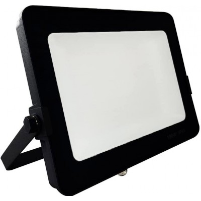 85,95 € Free Shipping | Flood and spotlight 100W 28×21 cm. LED spotlight. Multicolor RGB Black Color