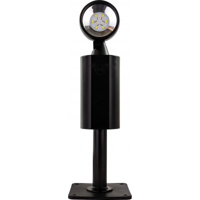 49,95 € Envoi gratuit | Balise lumineuse 6W 39×8 cm. Fixation au sol par piquet ou socle Pmma. Couleur noir