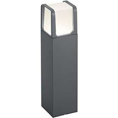 83,95 € Free Shipping | Luminous beacon Trio 6W Rectangular Shape 40×10 cm. Terrace, garden and public space. Modern Style. Acrylic and Aluminum. Anthracite Color