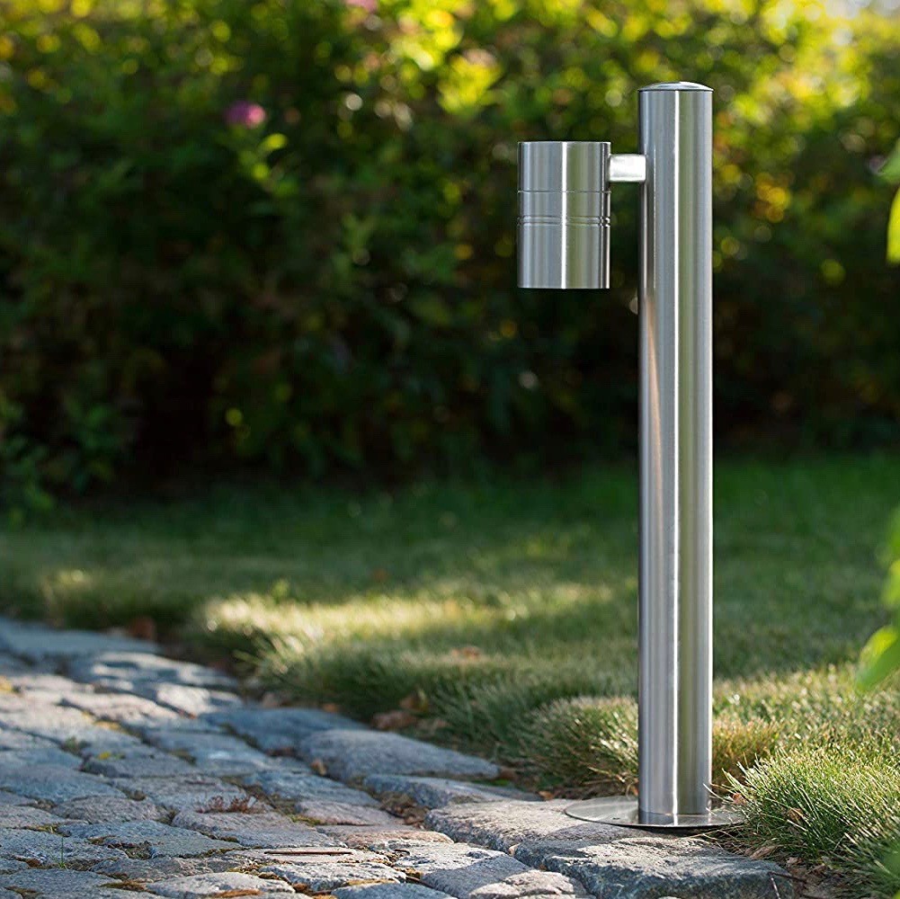 69,95 € Envío gratis | Baliza luminosa 5W Ø 6 cm. LED Metal. Color cromado