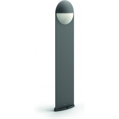 Farol luminoso Philips 6W 77×19 cm. LED Alumínio e metais. Cor antracite