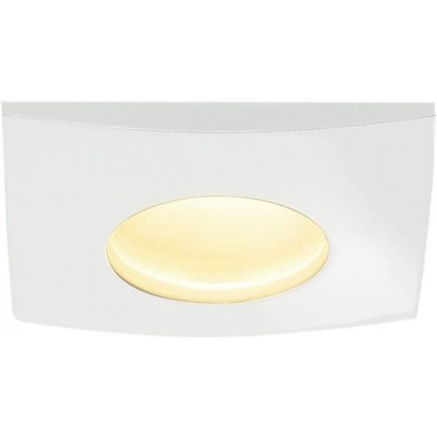 Luminaria empotrable 11W Forma Cuadrada 8×8 cm. LED Salón, comedor y vestíbulo. Estilo moderno. Aluminio y PMMA. Color blanco