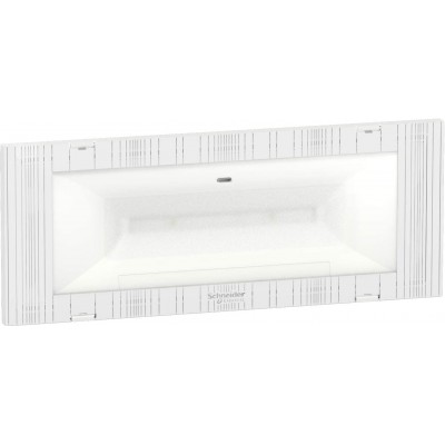 74,95 € Free Shipping | Outdoor wall light 8W Rectangular Shape 30×12 cm. Recessed LED Terrace, garden and public space. Polycarbonate. White Color