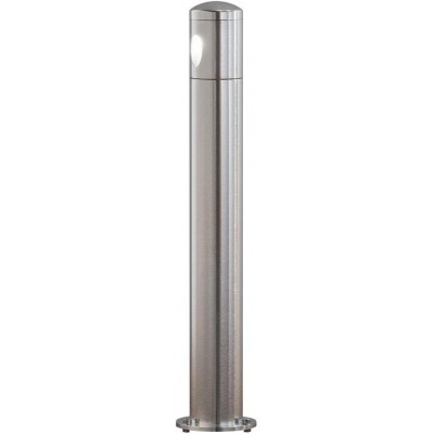 137,95 € Free Shipping | Luminous beacon 3W Cylindrical Shape 50×6 cm. LED Terrace, garden and public space. Modern Style. Aluminum and Metal casting. Silver Color