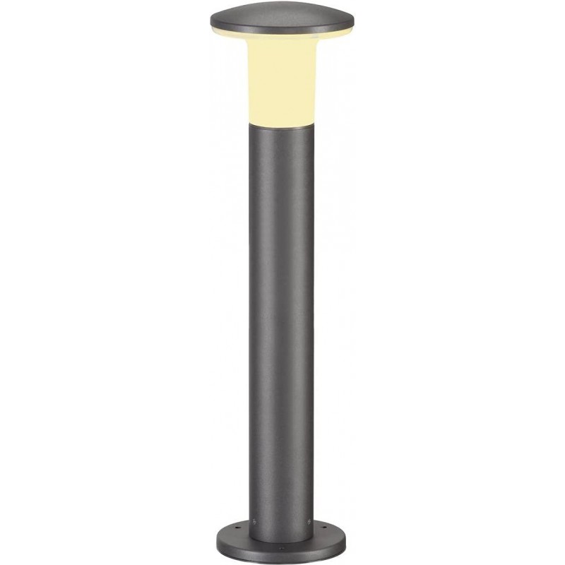 125,95 € Free Shipping | Luminous beacon 24W Cylindrical Shape 75×17 cm. Terrace, garden and public space. Modern Style. Aluminum and Polycarbonate. Gray Color