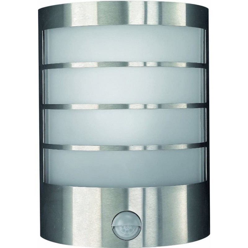 73,95 € Free Shipping | Outdoor lamp Philips 24×18 cm. LED with motion sensor Aluminum. Gray Color